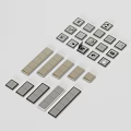 Modern Switch Switch Panel 3d model