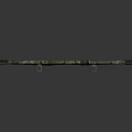Commercial Stretcher Equipment with Camouflage Pattern Metal Frame and Canvas Surface