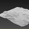 Natural Garden Landscape Design With Rolling Hills Flowing Water And Rocky Terrain