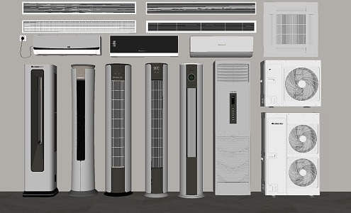 Air conditioning 3d model