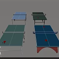 Colorful Foldable Ping Pong Tables With Various Colors And Stylish Designs