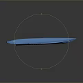 Practical Blue Silicone Tool With Smooth Surface And Groove Design For Daily Use