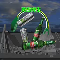 Tsingtao Beer Photo Check In Spot With Pure Draft Bottles And 1903