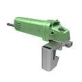 Green Handheld Electric Angle Grinder Power Tool For Cutting And Grinding