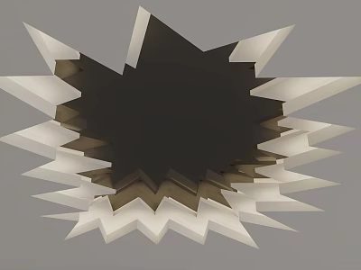 Modern Ceiling 3d model