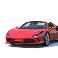 Red Convertible Sports Car With Sleek Design And Open Top Modern Exterior And Sporty Features