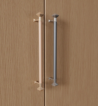 Modern cabinet door handle cabinet door handle long handle 3d model