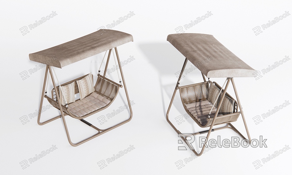 Modern swing hanging chair model