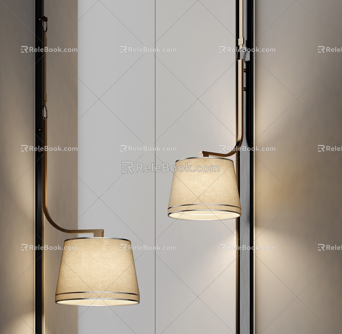 CCD wall lamp combination model