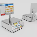 Commercial Equipment Electronic Scales With Digital Display Colorful Keypad And Product Images For Retail Weighing