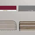 Modern awning canopy outdoor canopy shrink canopy 3d model