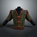 outerwear outerwear leather outerwear leather outerwear long coat bat shirt costume fashion 3d model