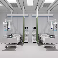 Hospital Outpatient Operating Room With Medical Equipment