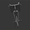 Stylish Classic Urban Commuter Bike With Front Basket And Rear Rack