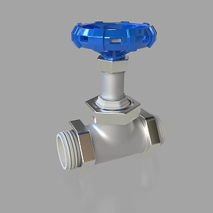 Industrial equipment pipeline valve water pump valve manual valve engineering pipeline valve industrial valve 3d model