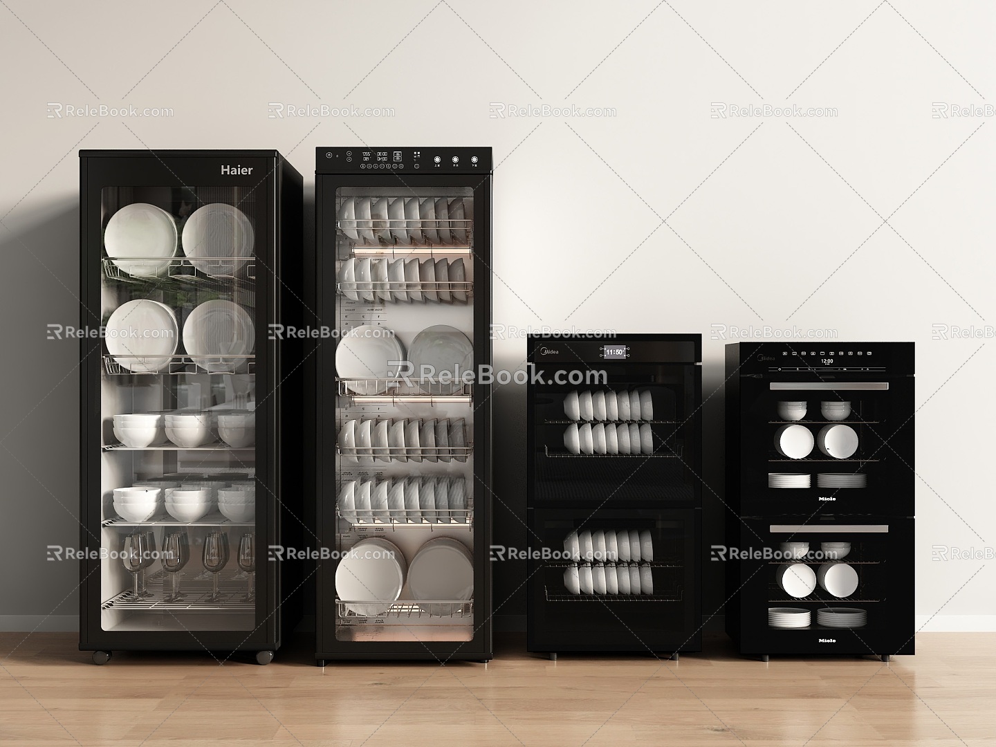 Disinfection Cabinet Disinfection Cupboard Dishwasher 3d model