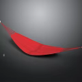 Stylish Outdoor Comfortable Red Hammock Furniture Design For Relaxation And Leisure Use