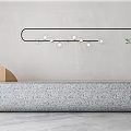 Modern floor lamp 3d model