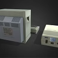 Vintage Retro Desktop Computer System With Monitor Tower Keyboard And Classic Design