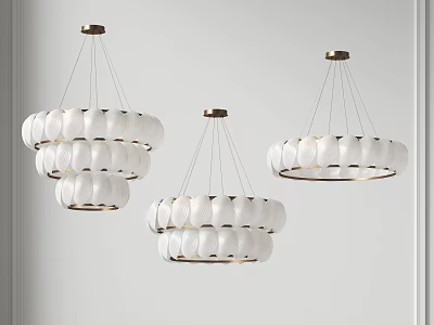 Modern White Globe Pendant Lights Hanging In Contemporary Ceiling Interior Design 3d model