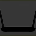 Wireless Router With Dual Antennas And Indicator Lights For Home Office Network