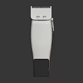 Modern Electric Hair Clipper With Stainless Steel Body And Precision Blades
