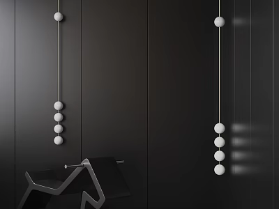 Vitra modern wall lamp metal wall lamp 3d model