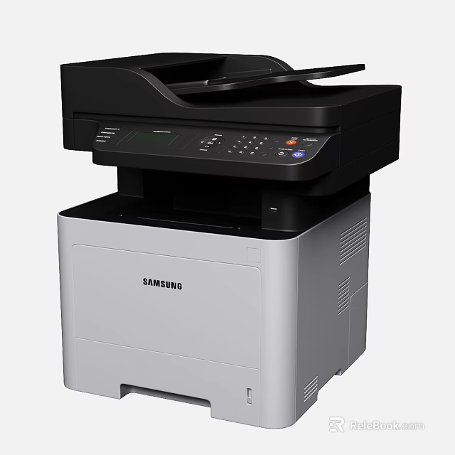 Samsung Multifunction Office Appliance with Printing Scanning Copying Features for Efficient Workplace 3d model