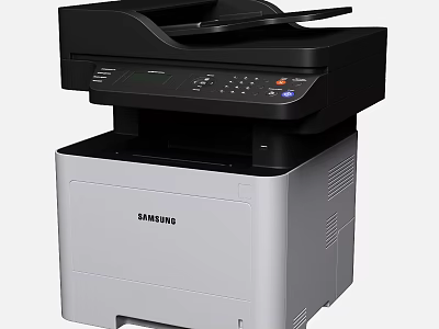 Samsung Multifunction Office Appliance with Printing Scanning Copying Features for Efficient Workplace 3d model