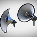 Commercial Megaphone Equipment With Metal Housing And Portable Design For Public Address Use
