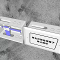 Industrial Equipment Equipotential Bonding Terminal Box With Safety No Touching Notice