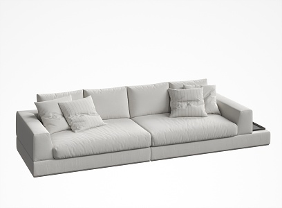 Three-seat sofa 3d model