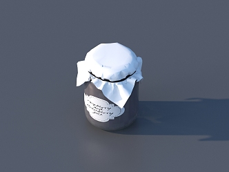 Modern Sauce Bottle 3d model