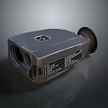Infrared Steiner Laser Pistol Light Source Firearm Sight Firearm Device 3d model