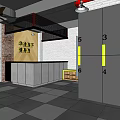 Modern Fitness Gym Interior With Treadmills Brick Walls Large Windows And Green Plants