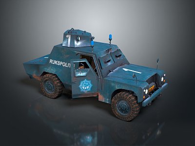 Bulletproof Car Armed Jeep Armed Car Armed Bulletproof Car Military Jeep Off-road Jeep Humvee 3d model