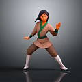 Characters Mulan Game Characters Game Characters Realistic Characters Cartoon Characters Hand-held 3d model