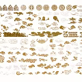 new chinese style carved 3d model
