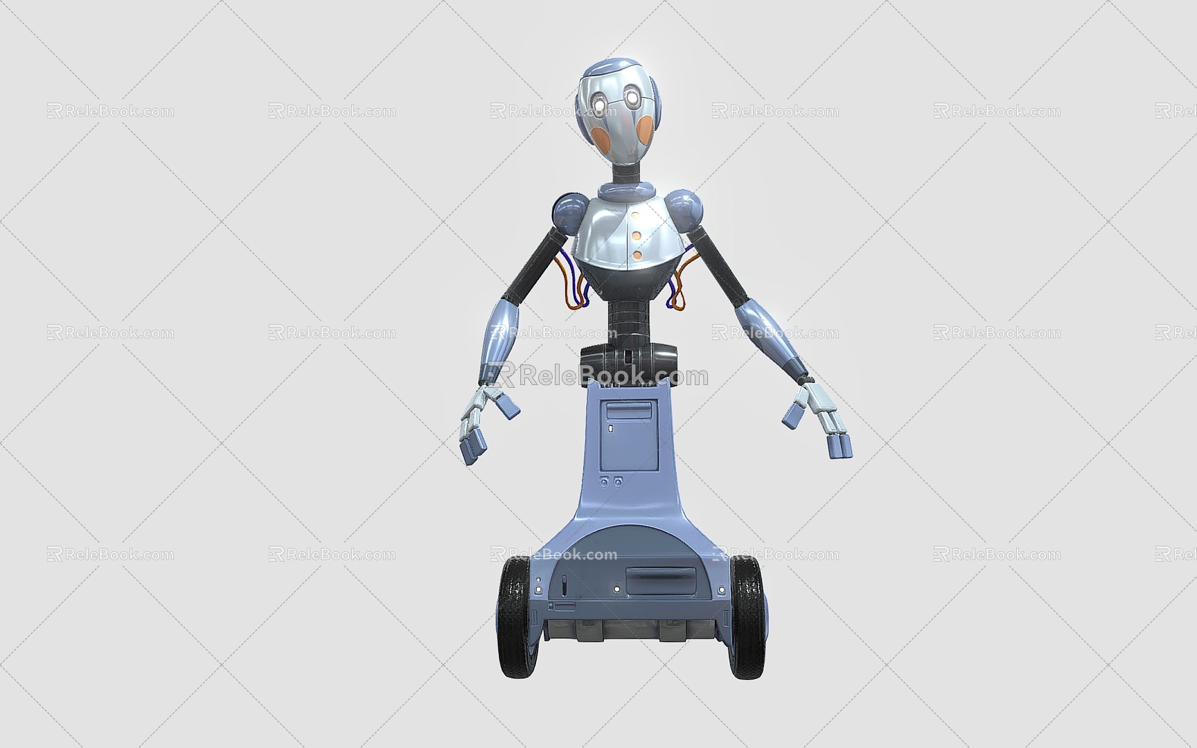 Robot Intelligent Robot Science Fiction Robot Future Robot 3d model