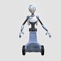 Robot Intelligent Robot Science Fiction Robot Future Robot 3d model