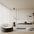 Modern Bedroom Home Master Bedroom 3d model