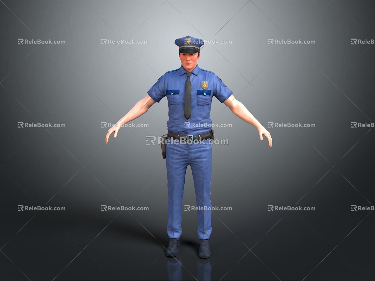 modern police officers police officers model