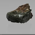 Natural Wood Stone Raw Block with Red Green Texture for Decoration
