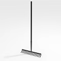 Modern rake 3d model