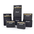 Marshall Amplifiers Collection Of Stacked Units In Different Sizes And Models
