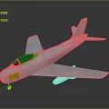 Light Blue Model Airplane With Transparent Cockpit And Wings On Dark Background Showing Reflection