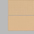 Warm Beige Textured Wooden Wall Panels Showcasing Two Distinct Patterned Designs 3d model