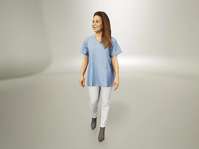 Characters Men Women Children Various Postures Various Professional Shopping 2K Map Precision Model pbr 3d model