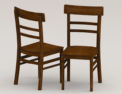 Chair Wooden Chair 3d model Chair Wooden Chair 3d model