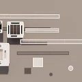 Various Modern Air Conditioner Vents with Different Shapes and Designs for Interior